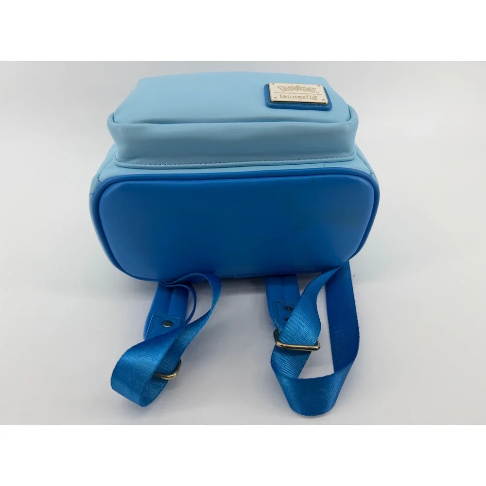 Loungefly Pokemon Piplup Cosplay Mini Backpack Blue‎ Faux Leather